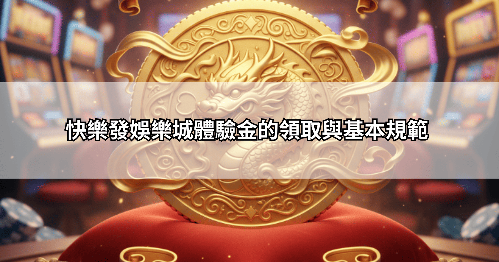 快樂發娛樂城體驗金的領取與基本規範