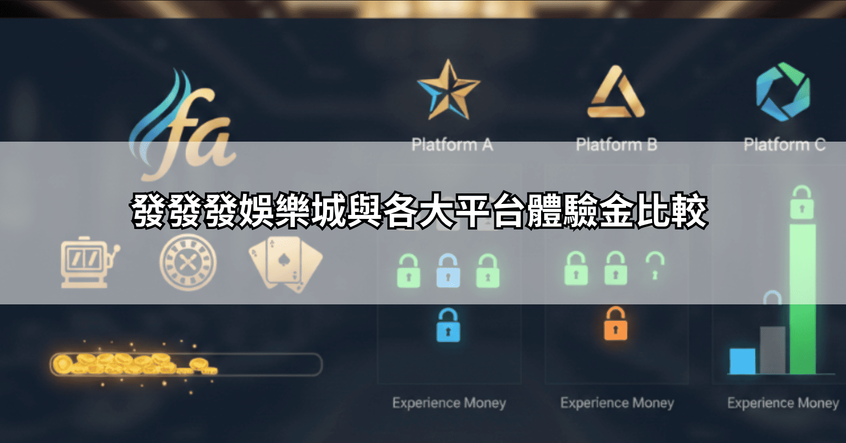 發發發娛樂城與各大平台體驗金比較